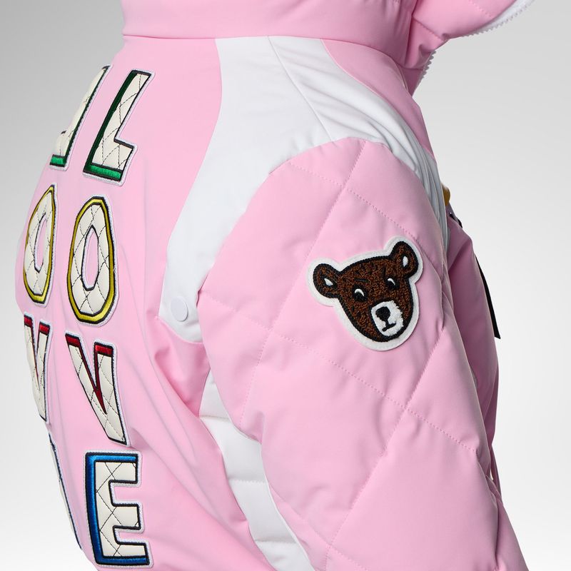 Moteriška slidinėjimo striukė Rossignol JCC Valdiz Down new pink 9
