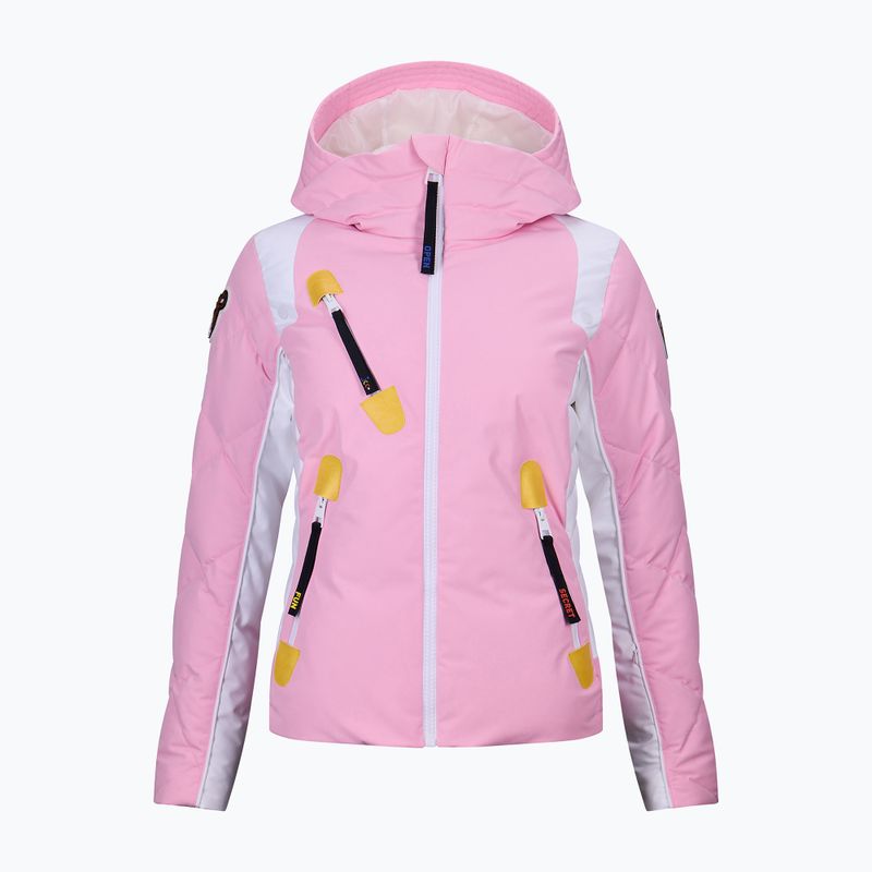 Moteriška slidinėjimo striukė Rossignol JCC Valdiz Down new pink 16