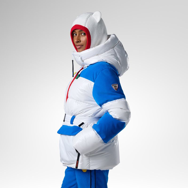 Moteriška slidinėjimo striukė Rossignol JCC Corduroy Down white 4