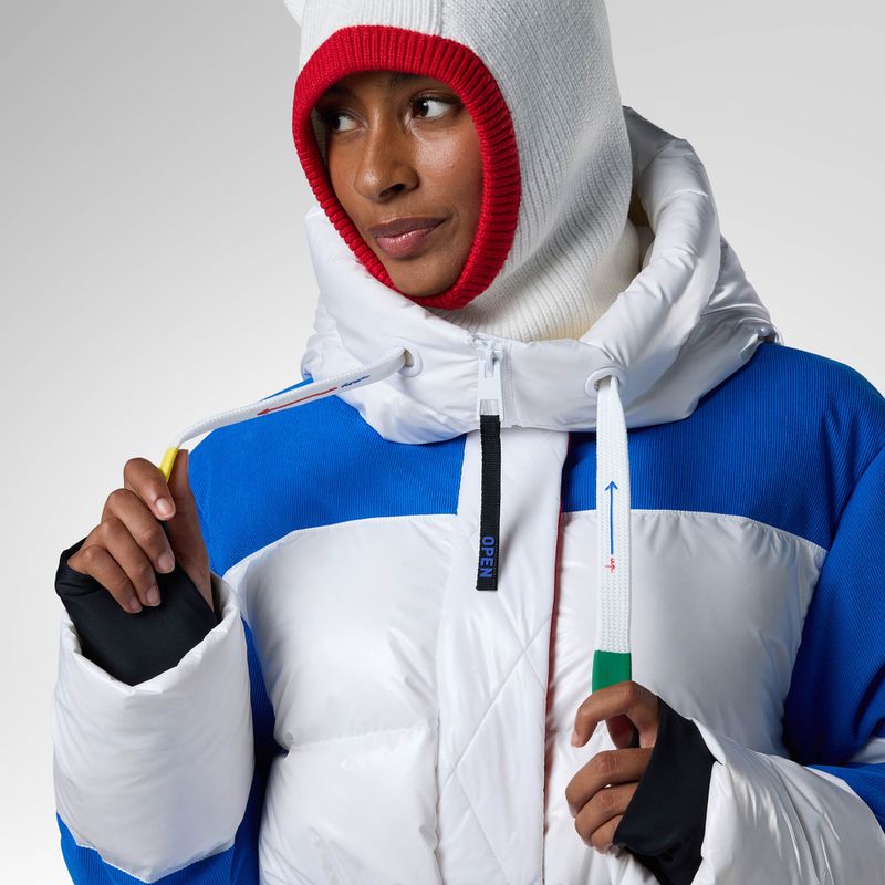Moteriška slidinėjimo striukė Rossignol JCC Corduroy Down white 5