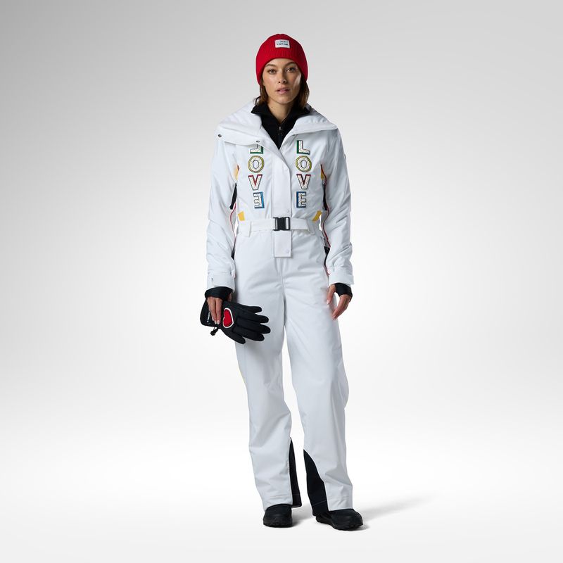 Moteriškas slidinėjimo kombinezonas Rossignol JCC white 2