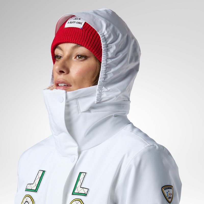 Moteriškas slidinėjimo kombinezonas Rossignol JCC white 6