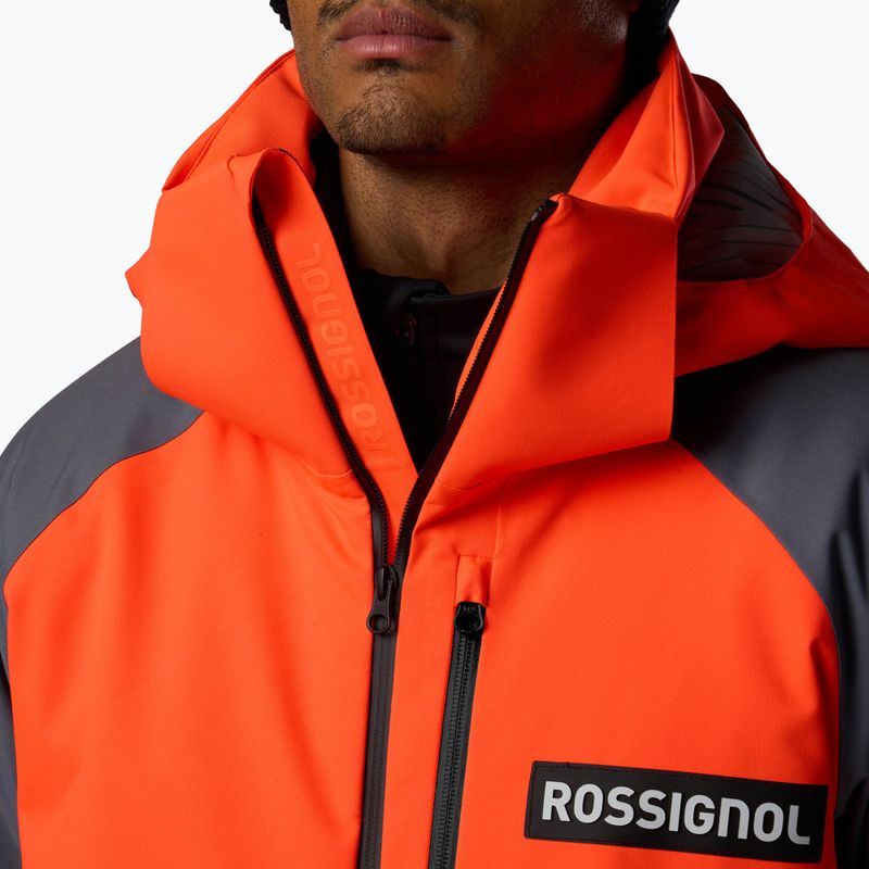 Vyriška slidinėjimo striukė Rossignol Hero Insulated neon red 5