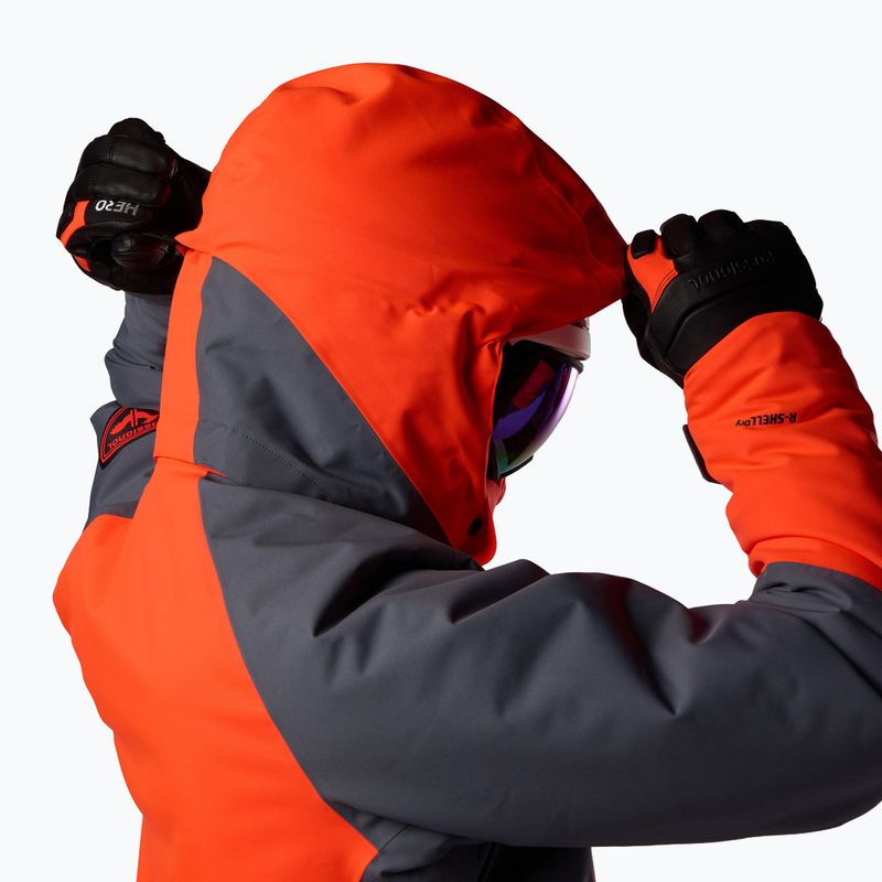 Vyriška slidinėjimo striukė Rossignol Hero Insulated neon red 8