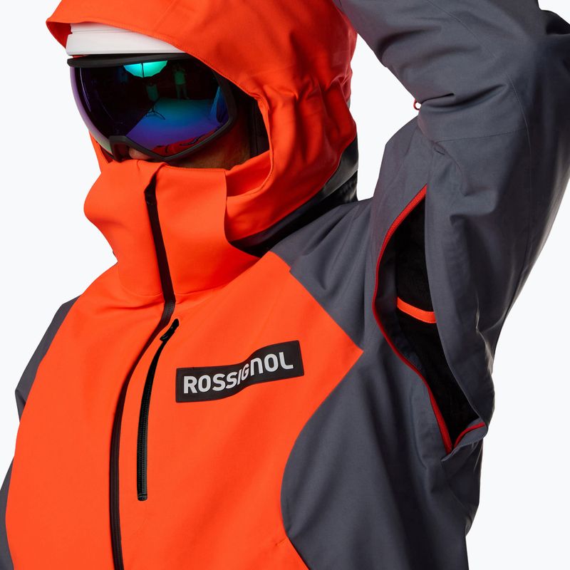 Vyriška slidinėjimo striukė Rossignol Hero Insulated neon red 9