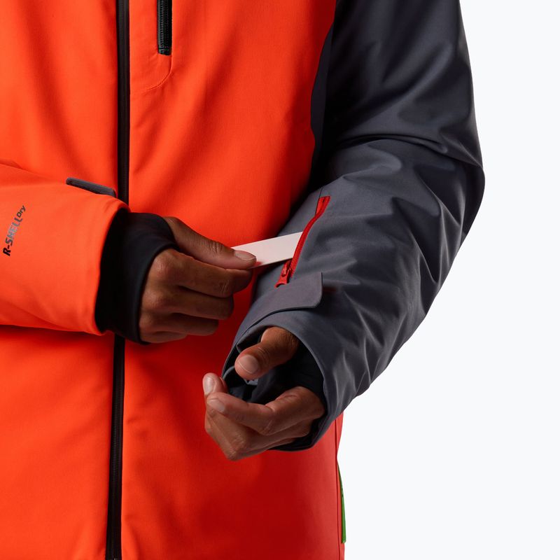 Vyriška slidinėjimo striukė Rossignol Hero Insulated neon red 10