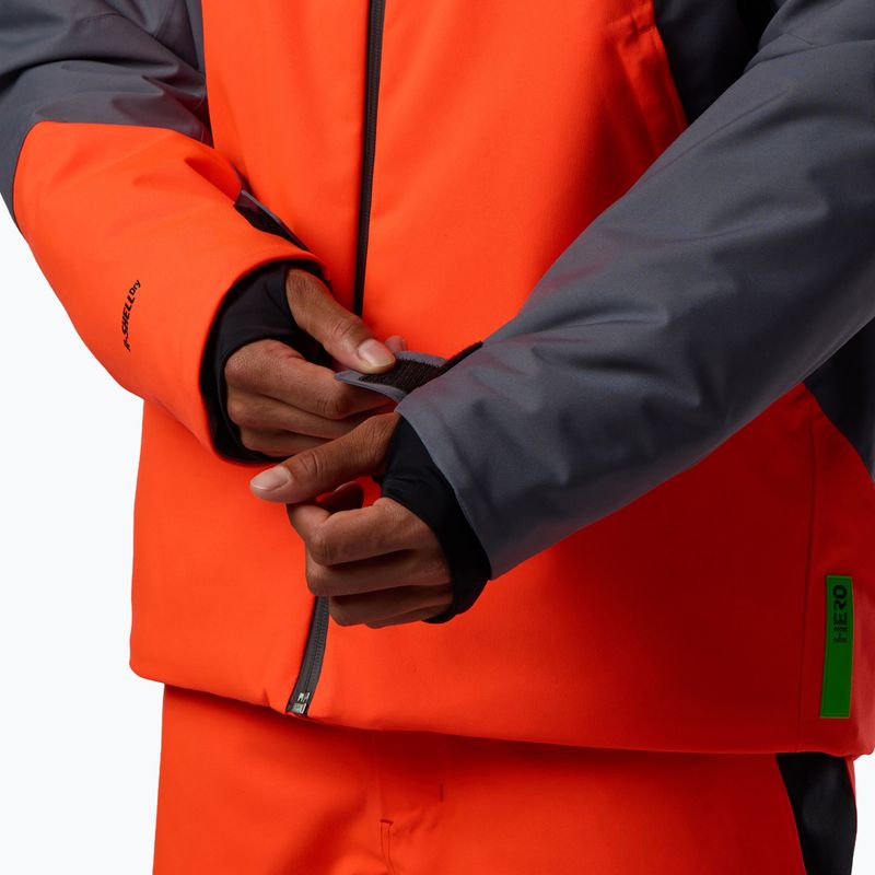 Vyriška slidinėjimo striukė Rossignol Hero Insulated neon red 11