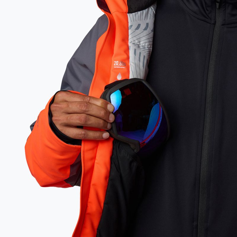 Vyriška slidinėjimo striukė Rossignol Hero Insulated neon red 13