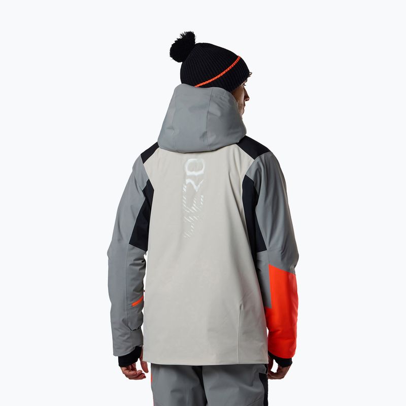 Vyriška slidinėjimo striukė Rossignol Hero 4WS Insulated llght grey 3