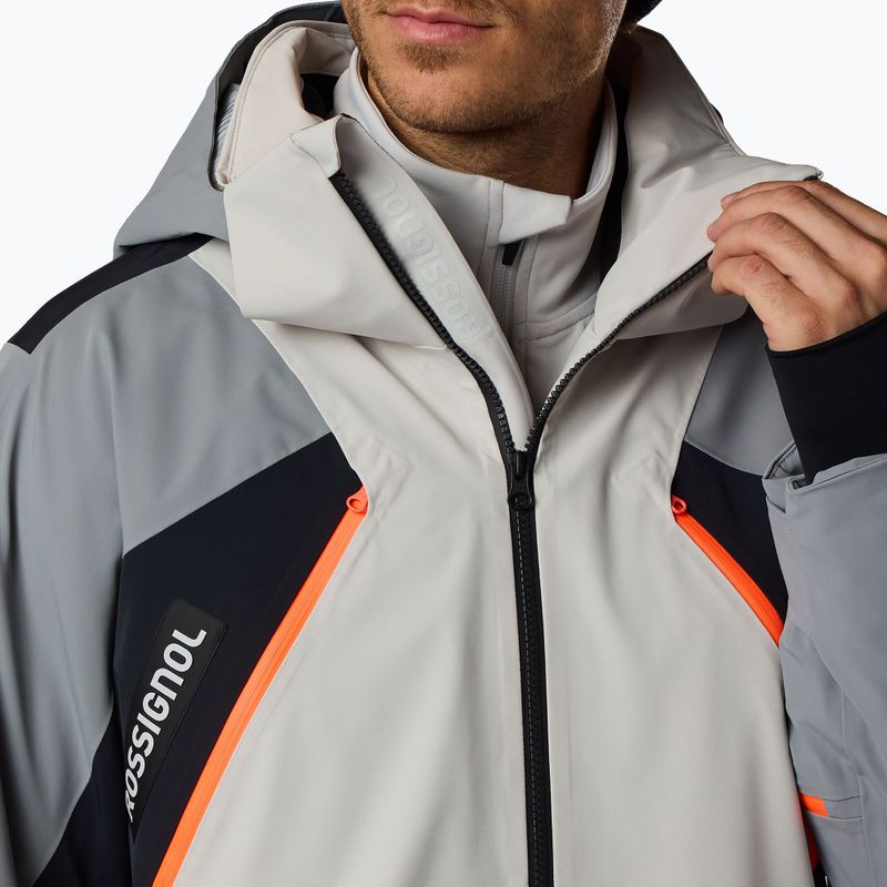 Vyriška slidinėjimo striukė Rossignol Hero 4WS Insulated llght grey 7