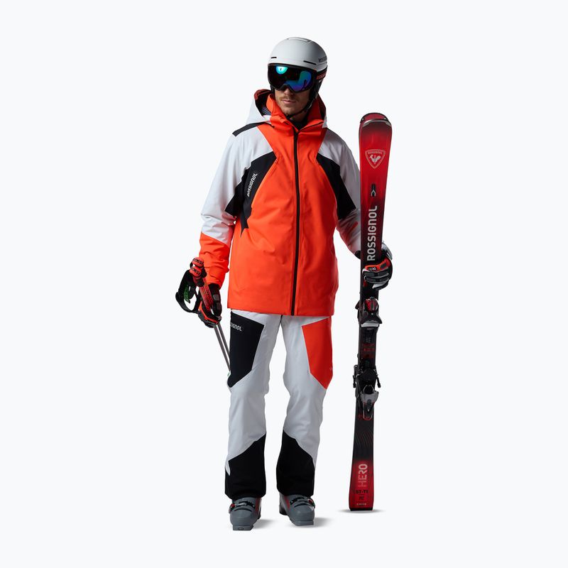 Vyriška slidinėjimo striukė Rossignol Hero 4WS Insulated neon red 2