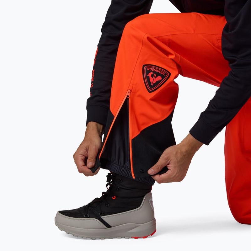 Vyriškos slidinėjimo kelnės Rossignol Hero Evader 2.0 3L Shell neon red 8