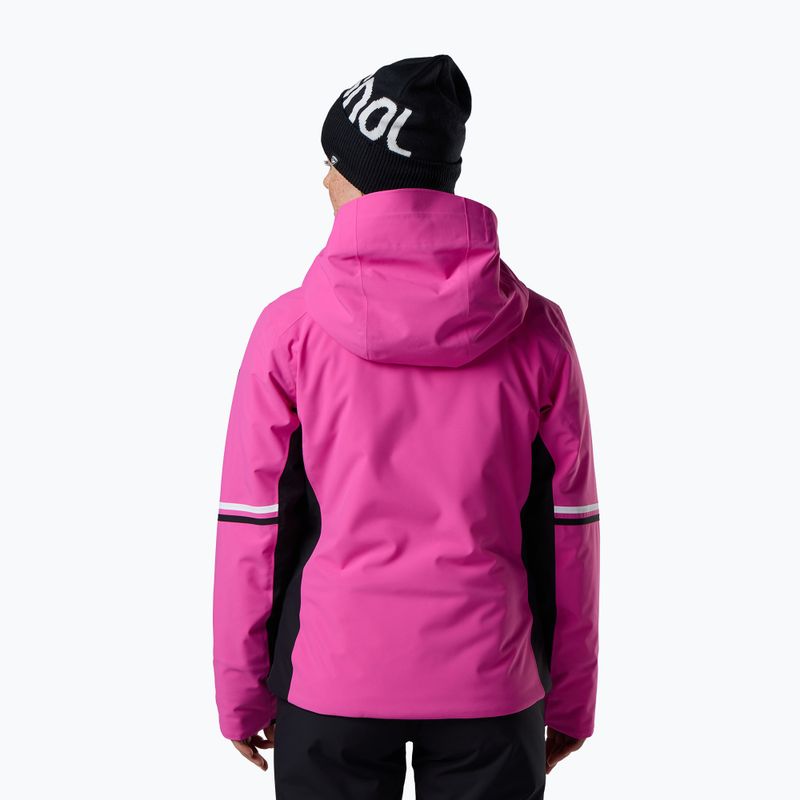 Moteriška slidinėjimo striukė Rossignol Strawpile Insulated electric fuchsia 3