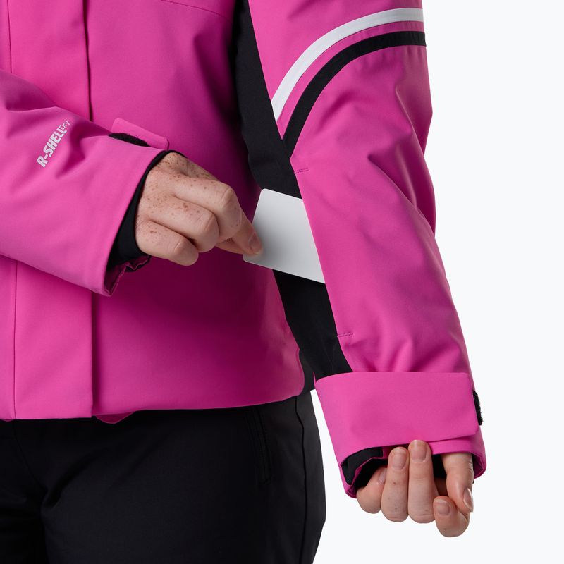 Moteriška slidinėjimo striukė Rossignol Strawpile Insulated electric fuchsia 7