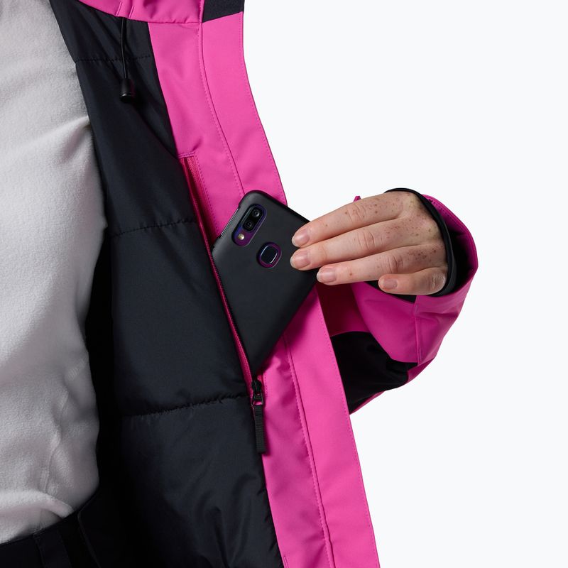 Moteriška slidinėjimo striukė Rossignol Strawpile Insulated electric fuchsia 9