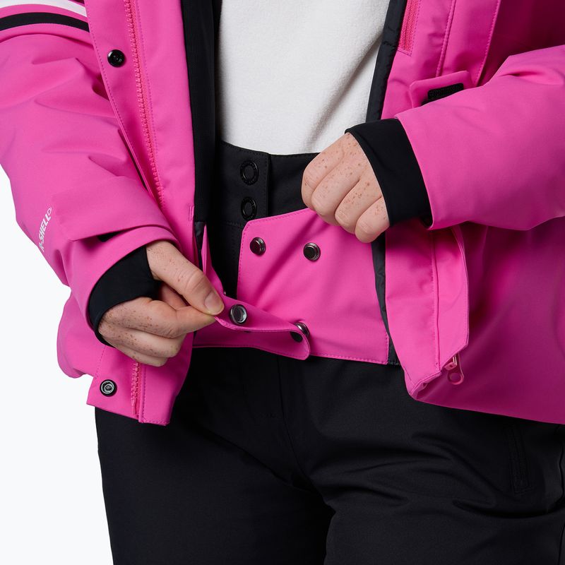 Moteriška slidinėjimo striukė Rossignol Strawpile Insulated electric fuchsia 12