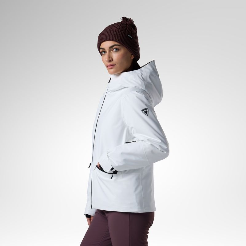 Moteriška slidinėjimo striukė Rossignol Rochrun Insulated white 4
