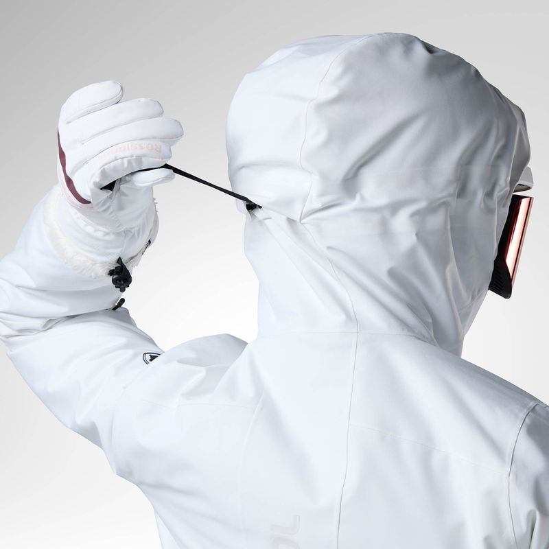 Moteriška slidinėjimo striukė Rossignol Rochrun Insulated white 8