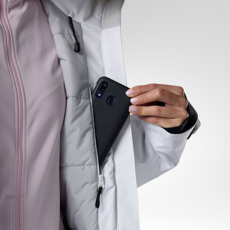 Moteriška slidinėjimo striukė Rossignol Rochrun Insulated white 11