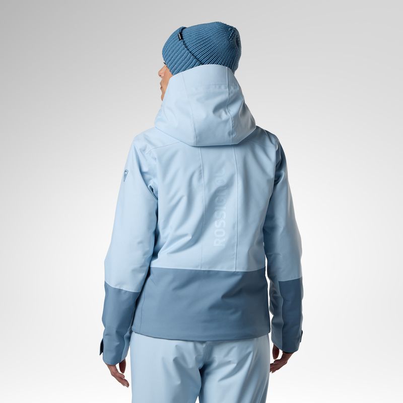 Moteriška slidinėjimo striukė Rossignol Rochrun Insulated blue aura/windward blue 3