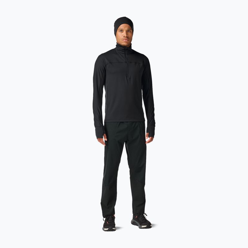 Vyriški termo marškinėliai Rossignol Half Zip First Layer black 2