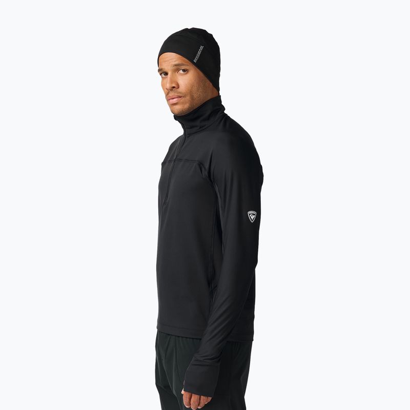 Vyriški termo marškinėliai Rossignol Half Zip First Layer black 4