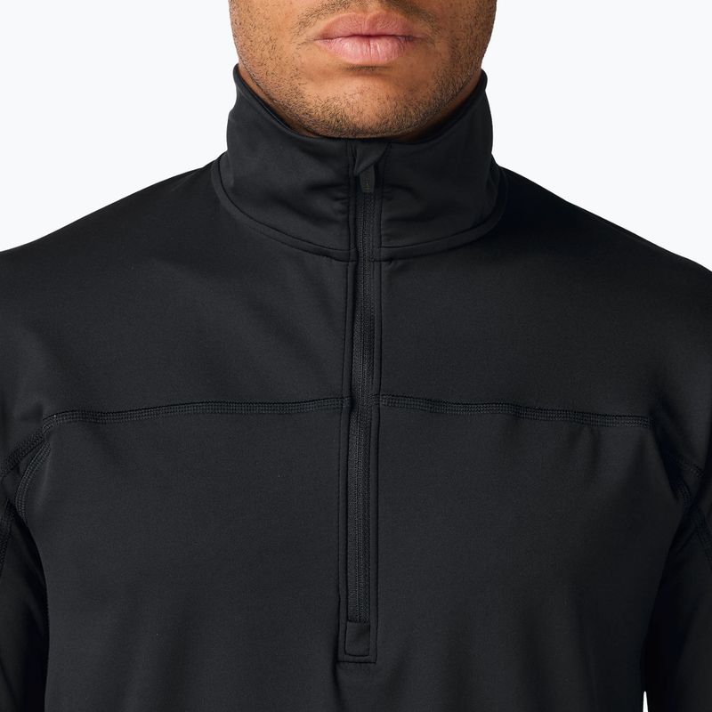Vyriški termo marškinėliai Rossignol Half Zip First Layer black 5