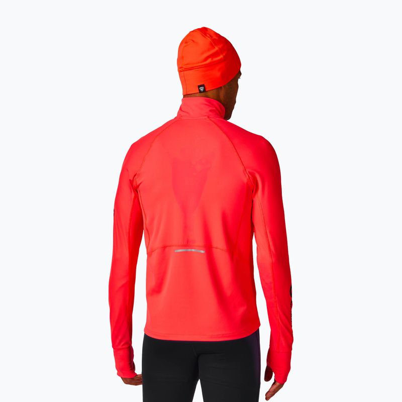Vyriškas džemperis Rossignol Hero Half Zip First Layer neon red 4