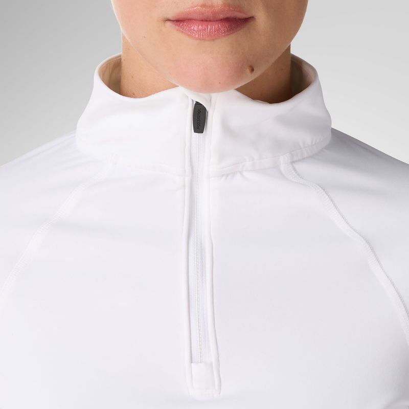 Moteriškas termo džemperis Rossignol Half Zip First Layer white 4