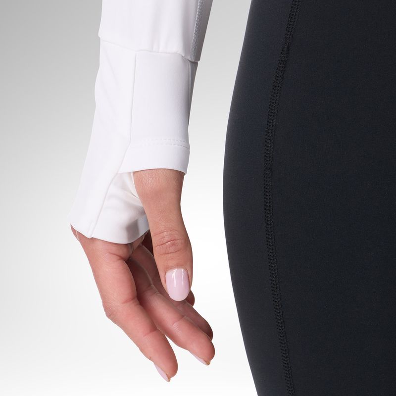 Moteriškas termo džemperis Rossignol Half Zip First Layer white 5