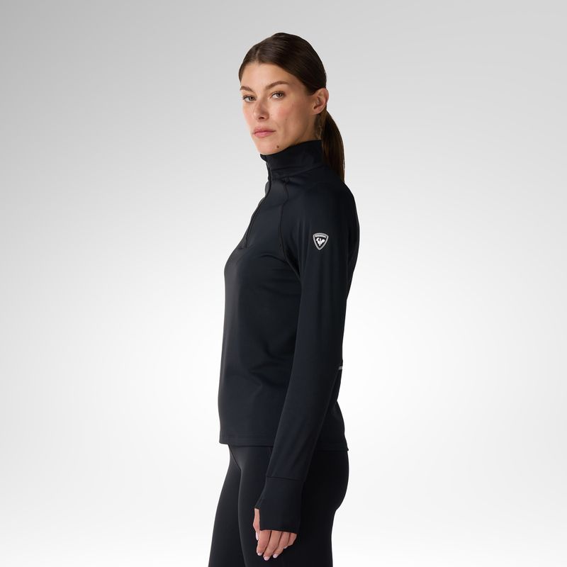 Moteriškas termo džemperis Rossignol Half Zip First Layer black 4