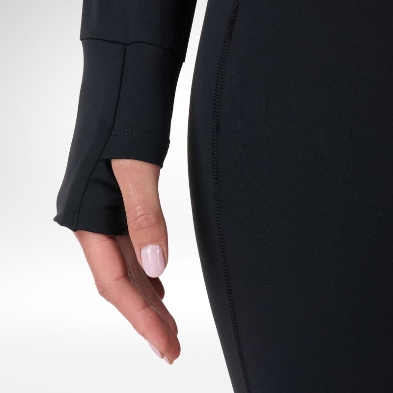Moteriškas termo džemperis Rossignol Half Zip First Layer black 6
