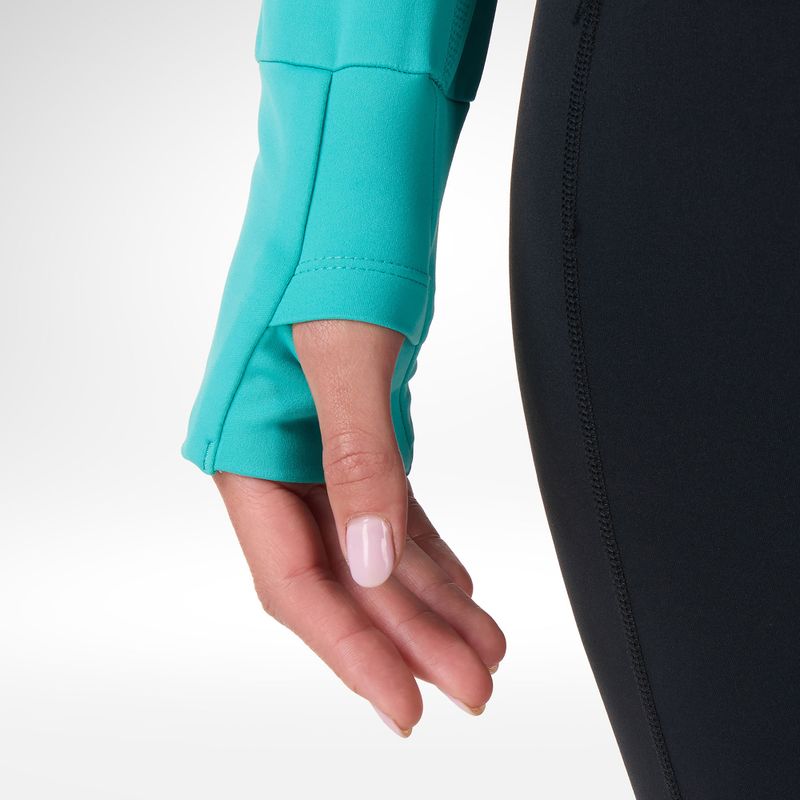 Moteriškas termo džemperis Rossignol Half Zip First Layer baltic 6
