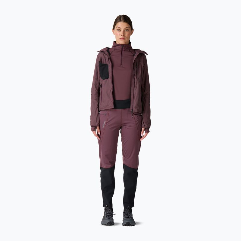 Moteriškas termo džemperis Rossignol Half Zip First Layer huckleberry 2