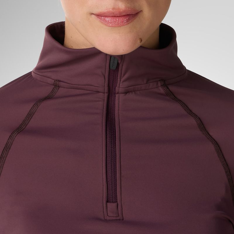 Moteriškas termo džemperis Rossignol Half Zip First Layer huckleberry 5