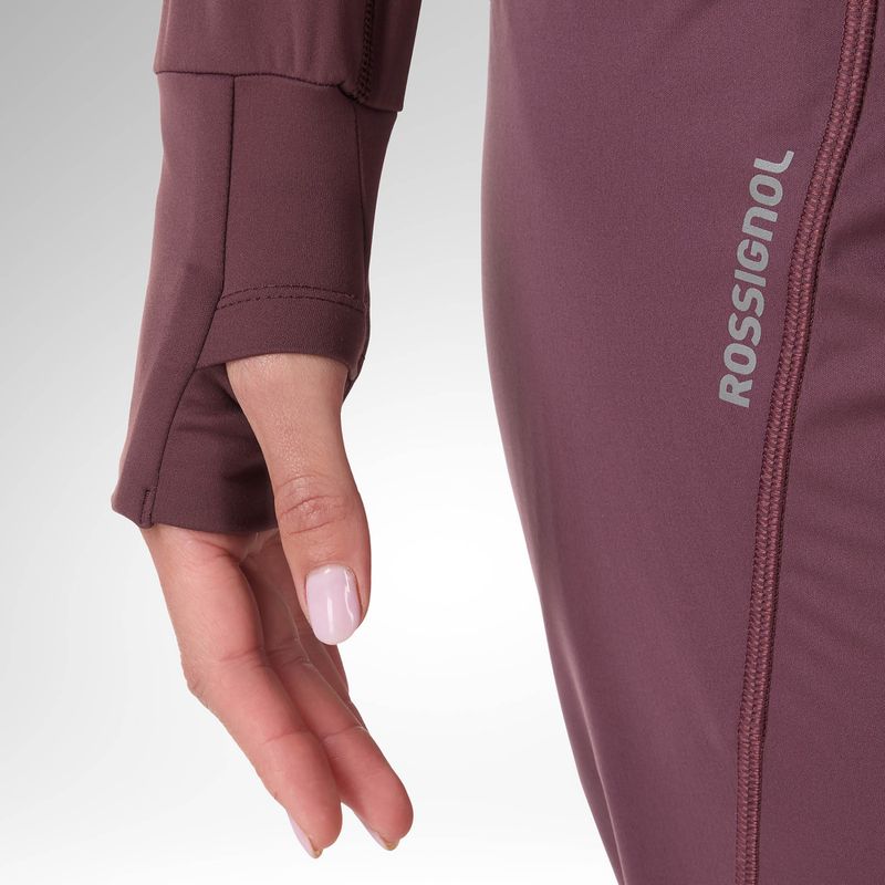 Moteriškas termo džemperis Rossignol Half Zip First Layer huckleberry 6