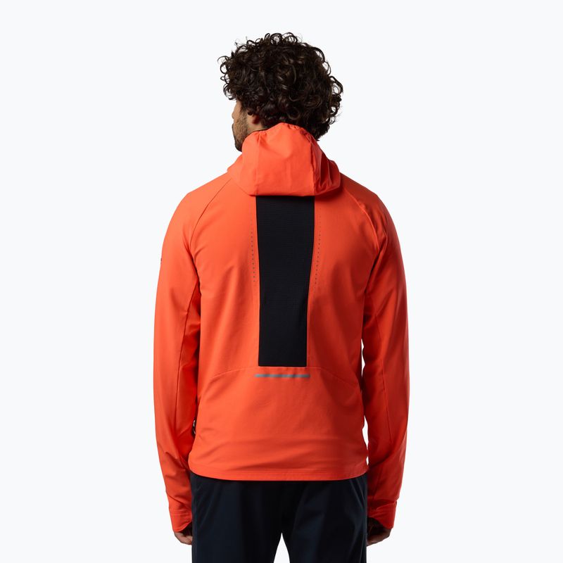Žygio striukė Rossignol Venon Wind Hoodie neon red 3