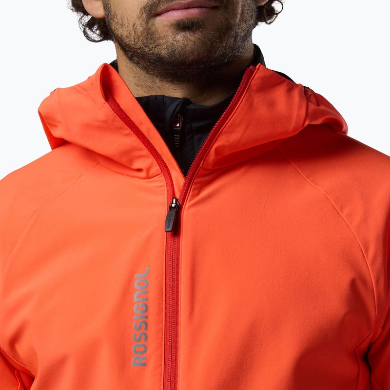 Žygio striukė Rossignol Venon Wind Hoodie neon red 5