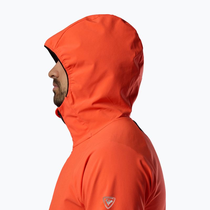 Žygio striukė Rossignol Venon Wind Hoodie neon red 7