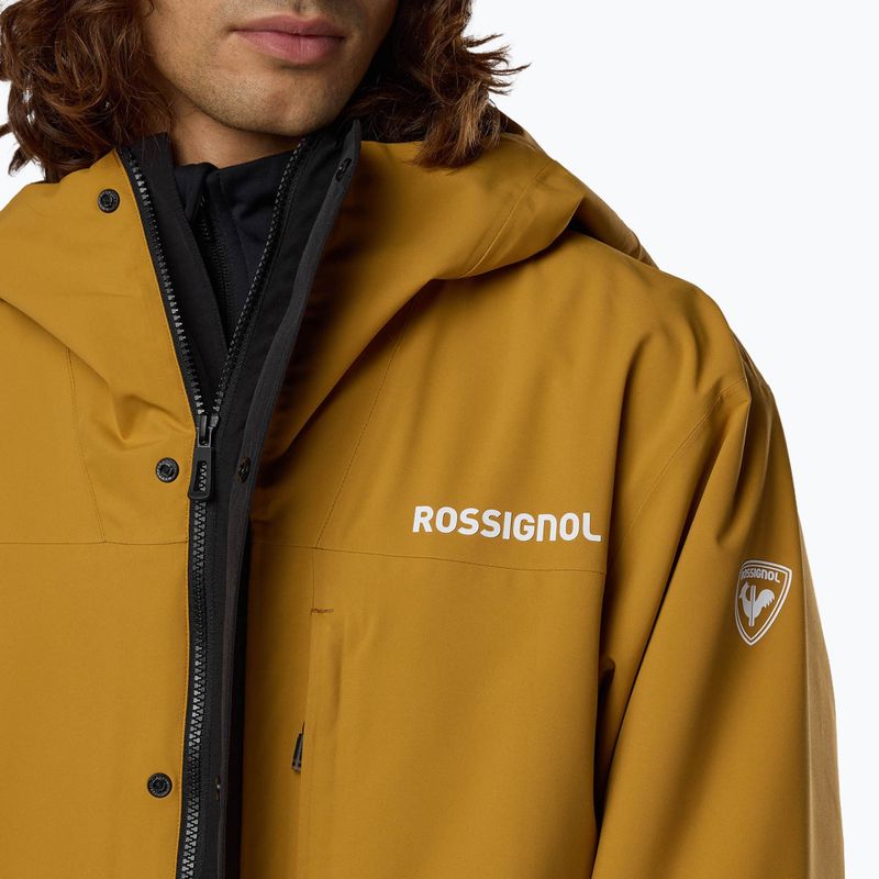 Vyriška slidinėjimo striukė Rossignol Desafio 2L Shell dusted ochre 5