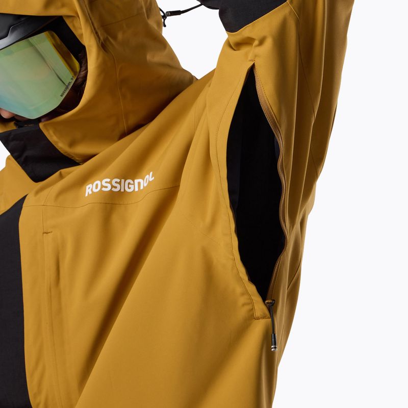 Vyriška slidinėjimo striukė Rossignol Desafio 2L Shell dusted ochre 9