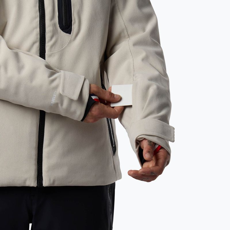 Vyriška slidinėjimo striukė Rossignol Corduroy Insulated silver cloud 7
