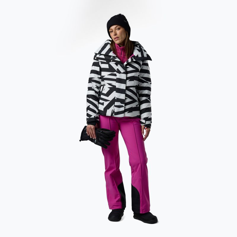 Moteriška slidinėjimo striukė Rossignol Snowblaze Down resort bold lines black 2