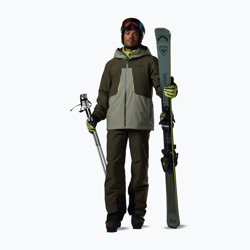 Vyriškos slidinėjimo kelnės Rossignol Insulated Ski olive shadow 2
