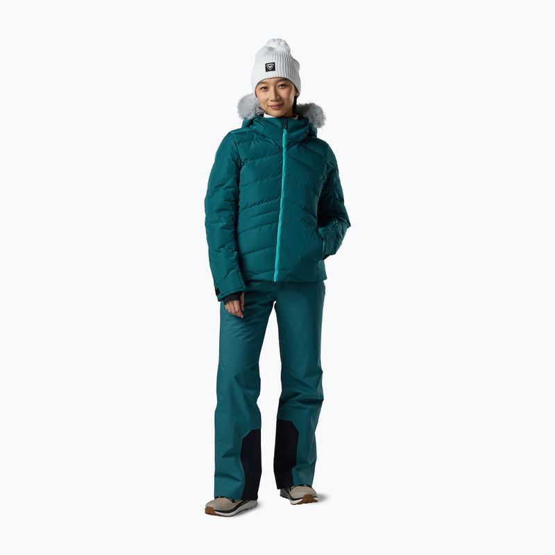 Moteriška slidinėjimo striukė Rossignol Staci Insulated transformative teal pearly 2
