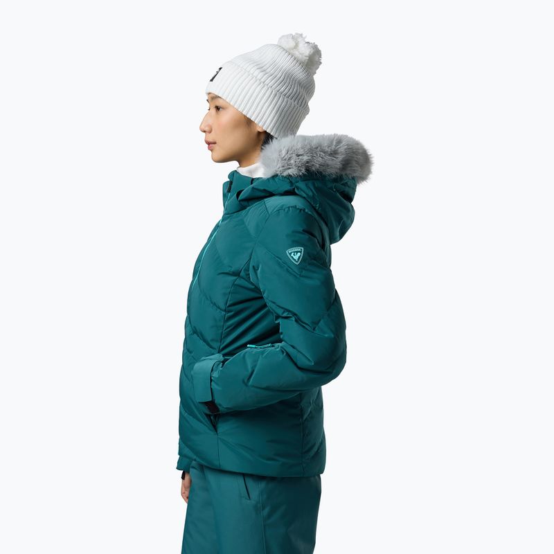 Moteriška slidinėjimo striukė Rossignol Staci Insulated transformative teal pearly 4
