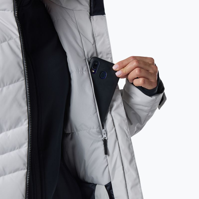 Moteriška slidinėjimo striukė Rossignol Staci Insulated silver pearly 9