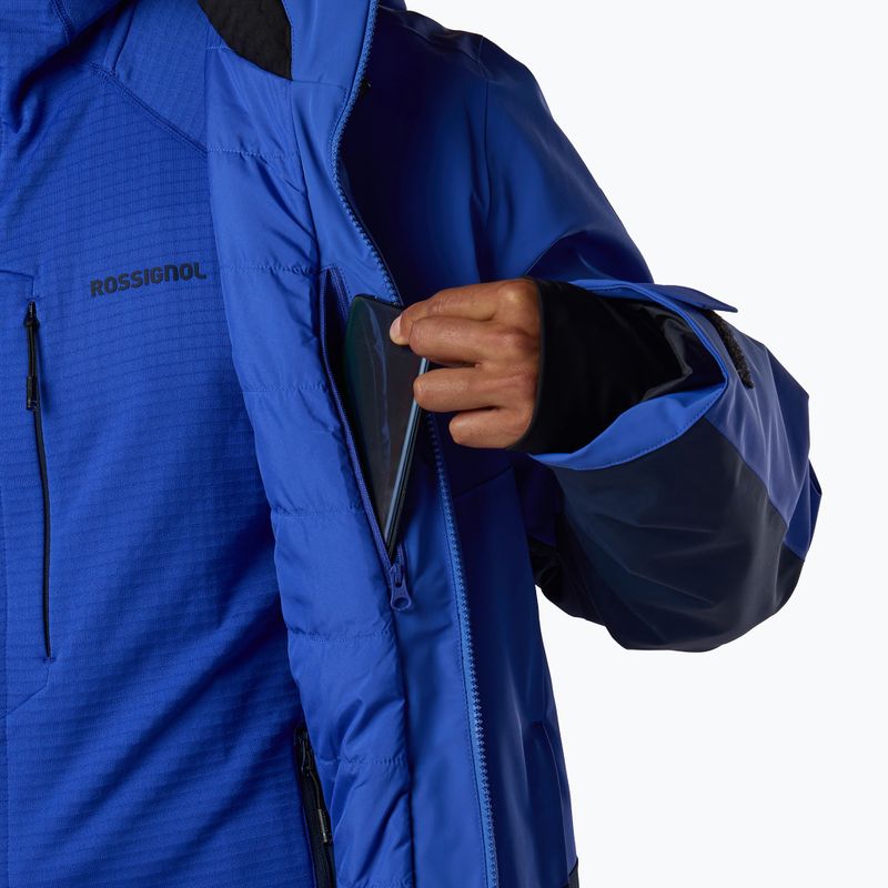 Vyriška slidinėjimo striukė Rossignol 4WS Blackside Insulated dazzle blue/dark navy 9