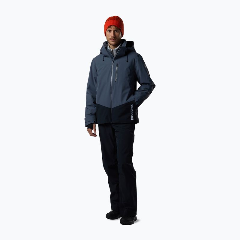 Vyriška slidinėjimo striukė Rossignol 4WS Blackside Insulated turbulence/black 2