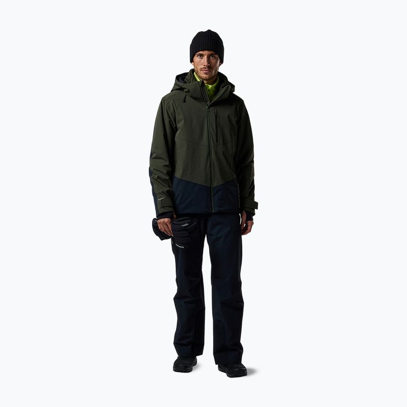 Vyriška slidinėjimo striukė Rossignol 4WS Blackside Insulated olive shadow/black 2
